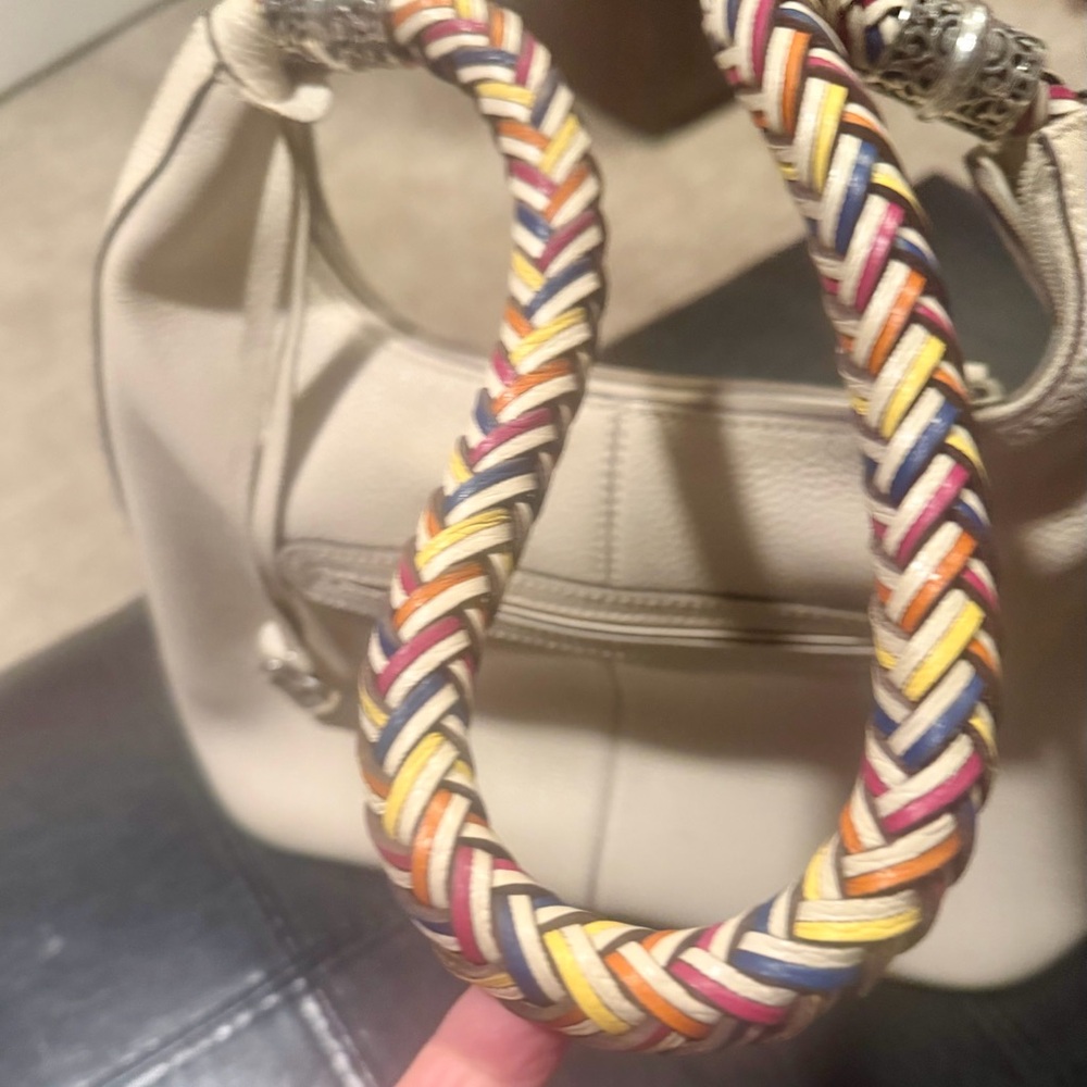Brighton Multicolor Braided Handle Women’s Bag